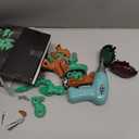 Dinosaur STEM Toys for Kids 3-5, Take Apart Dinosaur Toys with Electric Drill, Educational Building Toy & Construction Set, DIY Christmas Birthday Gifts for 3 4 5 6 7 8 Years Old Boys and Girls (Green)