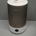 Homvana Humidifiers for Bedroom Home, 3.6 L Cool Mist Top-Fill 34H Super Long Time, Quiet 23dB, Baby Humidifier, Oil Diffuser for Large Room, House, Plant, Nursery, Office, BPA FREE, Ultrasonic (Grey)