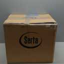 Serta ThermaGel Cooling, Pressure-Relieving Memory Foam Mattress Topper, 3 Inch, Twin Blue