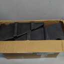 2Pack Plastic Curb Ramp for Driveway, Each 5.12" H x 10.63" W x 9.52" L, Extensible for Low Cars, Motorcycle,Bike, Cart Lawn