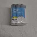 60 Bags 1.6 Gallon Mini Drawstring Trash Bags, Small Garbage Bags by KSSKSS, Code a fit 4.5-8 Liter, 1.2-2 Gal, White Trash Bin Liners for Home Office Kitchen Bathroom Bedroom