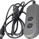 MLSK111-A1 Handset Controller Hand Control 2 Function Key 5 Pin Prong Replacement for Catnapper for Okin for Limoss for Kaidi for Mulin for HHC Lift Chairs Power Recliners, with USB and Backlight