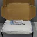 Shilucheng Goose Down Pillow King Size Set of 2 Pack,Hotel Collection 1050+ Fill Power Luxury Bed Feather Pillow for Side Back Stomach Sleepers, Soft 100% Cotton ShellWhite,20" x 36"