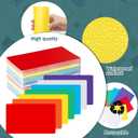 Harloon 100 Pcs Dry Erase Index Cards 3 x 5 Inch Laminated Reusable Dry Erase Note Cards Sheets for Office to Do List(Colorful)