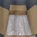 4 Tier Plastic Storage Bins with Lid 23QT, Stackable Storage Containers with Wheels, Folding Storage Boxes, Stackable Storage Bins, Organizers and Storage for Living Room, Office, Dorm (White)