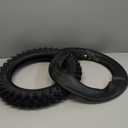 GREHUA 3.00-12 80/100-12 Dirt Bike Tire Inner Tube 12 Inch Rear for SSR 90cc 110cc 125cc PW80 CRF70 CRF110 XR70 KLX110 KX65 TTR90 TTR110 JR80 Baja DR70 Coolster QG-214 Off Road Motocross Heavy Duty