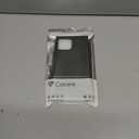 Cocomii Rectangle Case for iPhone 13 Pro Max/12 Pro Max, Wireless Charging Compatible, Matte Black Silicone