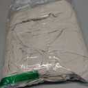 Retro Farmhouse Ruffle Tablecloth Cotton Flounces Trim Washable Table Cover Tablecloths for Rectangle Table Baby Shower Kitchen Party Wedding Decor 60''x84'' (Off-white)