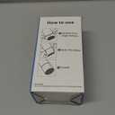 Ansible 24 Pcs Chair Leg Floor Protectors Square, Silicone Felt Furniture Leg Pads Caps Covers for Hardwood Floors (Fit:1-1/16" to 1-5/8") (Clear)