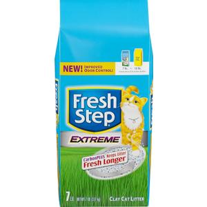 Fresh Step Scented Non-Clumping Clay Cat Litter, 7 Pounds