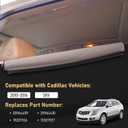 Sunroof Shade Cover, Compatible with Cadillac SRX 2.8L 3.0L 3.6L V6 2010-2016, Sunshade Sunroof Cover Replaces 25964409, Beige