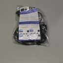 TV Antenna, 2025 New Digital Antenna for Smart TV, Support 360 Reception 4K 1080p All TV's for Local Channels, Smart Switch Amplifier Signal Booster -10.5ft Coax HDTV Cable, Portable Antenna Indoor (Compact)