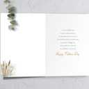 2 x Father's Day Card for Husband, Fathers Day Card Gifts for Husband from Wife, Father's Day Card Gift for Hubby, Fathers Day Decorations