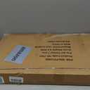 Storage Ottoman - 30-Inch Folding Faux Leather Footrest, Linen Chest, or Bench with Removable Bin for Living Room or Bedroom by Home-Complete (Black)