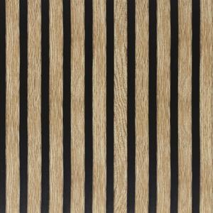 Arthome 17''x120'' Wood Slat Wallpaper, Peel and Stick Self Adhesive Wood Wallpaper PVC Vinyl Decorative Removable Wallpaper Waterproof Faux Wood Grating Stripe Contact Paper for Living Room Bedroom (Beige)