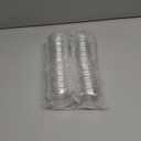 20PCS Christmas Ornaments,6CM Clear Plastic Ornaments Balls,Clear Christmas Ornament for Crafts,Acrylic Fillable Xmas Tree Ornament Balls for DIY,Wedding,Parclearty and Valentine's Day (M-6CM)