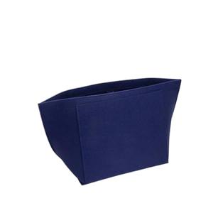 WWGESD Felt Bag Organizer Insert 1 Pcs Organizer Felt Insert Bag For Women Handbag Travel Inner Purse Portable Cosmetic Bags Fit Various Bags(Deep blue,Large)