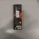 Bicycle Pump Mini Bike Pump - Aluminum Alloy Cycle Pump for Presta & Schrader Valve, Portable Lightweight Bike Tyre Pump Fast Tyre Inflation Mini Air Pump for Mountain Road Bike Ball Pump (/, Black)