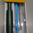 Plaque Remover for Teeth - Electric Toothbrush for Dogs Pet Brush Set,Electric Five Modes + 3 Cleaning Head, Plaque Remover for Teeth Stains for Dogs and Cats (Dark Green, Large) (1 Count (Pack of 1))