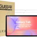 ProCase 2 Pack Screen Protector for Tablet Galaxy Tab S11 / S10 Lite/ S10 FE / S9 FE / S9 / S8 / S7 (11" & 10.9"), HD Tempered Glass Film Guard Compatible with S Pen, Case Friendly