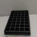 Gardzen 5-Set Seed Starter Tray Kits, Durable Plant Germination Trays with Humidity Vented Domes and Bases, Ideal for Seed Starting, Indoor Gardening, and Greenhouse (Total 200 Cells)