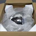 12 Inch Large Disco Ball, Rotating Mirror Ball with Real Glass Tiles, Sturdy Hanging Ring for Party Decorations, Weddings, Nightclub, Birthday, Home Ceiling Dcor, Silver Disco Ball for Events