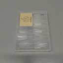 120Pcs Matte Dual Nail Forms,Duck Shape Extension Poly Nail Gel Nail Forms Full Cover Nail Molds 12 Sizes for Solid Nail Gel Glue Nail Art Design Salon & DIY