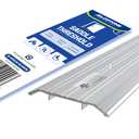 JELOSTONE 5''W x 1/2''H x 36''L Heavy-Duty Commercial Aluminum Door Threshold (Mill Aluminum) - ADA Accessible, Barrier Free, Fire Rated Door Saddle, Exterior Door Threshold, B301N