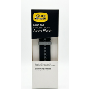 OtterBox Watch Band Apple 44 45 46mm Autobahn Black Sport Strap