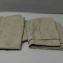 Sage Green Kitchen Cafe Curtains 24 Inch Length for Small Window 2 Panels Back Tab Pocket Top Tier Curtain Semi Sheer Linen Short Bathroom Curtains for Closet Door Coverings 30x24 Long Light Green