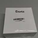 Chunful Wood Base Trophy Base DIY Square Stand Blank for Trophies Awards Trophies Figurines Cups Display Stand (4.5" X 4.5" X 2.5", Cherry)