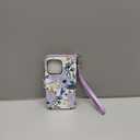 ULAK Compatible with iPhone 14 Wallet Case for Women, PU Leather Floral Flip Cover with Card Holder, Kickstand Feature Protective Purse Case for iPhone 14 6.1 Inch, Tropical Forest