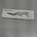 Poultry Shears - Heavy-Duty Kitchen Scissors with Fish Scaler & Bottle Opener, 2CR14 Stainless Steel, Spring Loaded, Multi-Purpose Scissors for Meat, Chicken, and Fish, Dishwasher Safe.