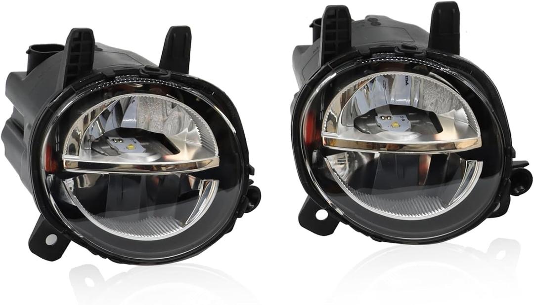 Pair Front Fog Lights Assembly Compatible with 3 Series F30 F35 320i 328d 330e 428i 435i 430i 440i 2012-2018 Driver and Passenger Side Fog lamp 63177315559 63177315560 Left and Right