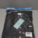 WIHOLL Womens Summer Tunic Tops Button Down Shirts Short Sleeve T-shirts Beach Vacation Clothes Spring 2XL