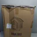 Dog House Indoor Outdoor Durable Waterproof Pet Plastic Dog House for Medium Large Dogs Insulated Puppy Shelter Kennel Crate with Air Vents and Elevated Floor (Blue, 28.7" W x 23.8"D x 26.5"H)