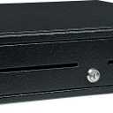 Star Micronics CD4-1616 5 Bill / 5 Coin Choice Series Cash Drawer with 2 Media Slots and Included Cable (16" x 16") - Black