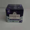 The Honest Company Clean Conscious Overnight Diapers | Plant-Based, Sustainable | Sleepy Sheep | Club Box, Size 5 (27+ lbs), 44 Count