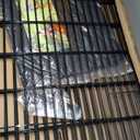 PJYuCien Dog Playpen with Bottom Pad - Metal Foldable Exercise Pen, 8 Panels 42" H x 24" W Indoor Outdoor Pet Fence Puppy Crate Kennel, Black