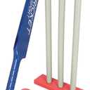 Kids Set with Bat 2 Balls and Base for Outdoor Sports Fun Hand-Eye Coordination and Parent-Child .71X9.84X2.63 Inch