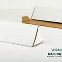Triangle Mailing Tubes, 18.25x2x2 inch Shipping Box, 50-Pack