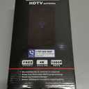 2026 Upgraded TV Antenna Indoor, 3600+ Miles Range Digital Antenna for Smart TV Indoor, HDTV Antenna for Local Channels with Amplifier, Outdoor Antenna Support 8K 4K 1080p All TVs -38FT Coax Cable