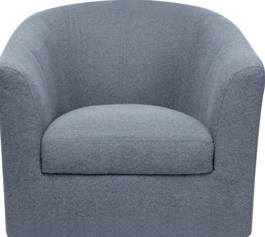 Sitwell Stationary Chair, Grey Single chair