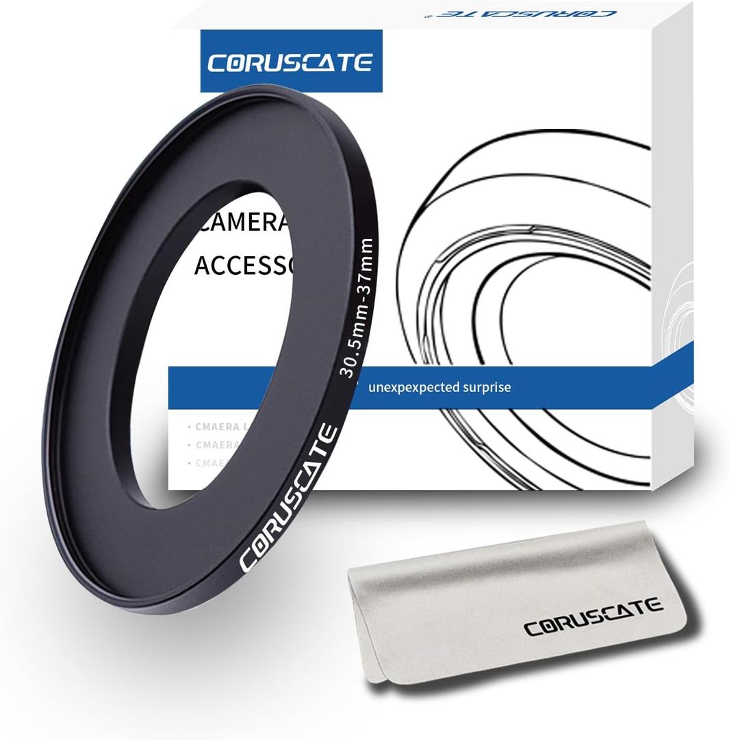 95mm to 82mm Camera Filter Adapter Ring, 95mm-82mm Lens Adapter Metal Filter Rings Compatible with All 95mm Size Lenses and 82mm Thread Size Camera Accessory+1pcs Lens Cleaning Cloth