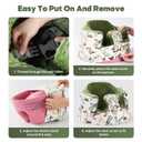 Seat Cover Compatible with Bumbo and Nuby Seat,Soft Breathable Cover for Baby Girl Boy,Cover Only, Forest