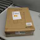 LEHOM 3 Tier Rolling Storage Cart, Metal Trolley Utility Cart with Wheels & Hooks, Easy Assembly Organizer Storage Cart for Bathroom Kitchen Office Bedroom