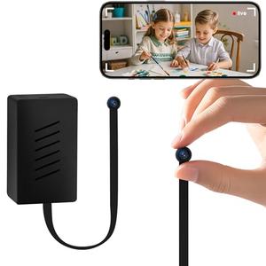 Cavitt Mini Spy Camera DIY Module – 2K Ultra HD Wireless WiFi Hidden Camera with APP Control, Live Video Feed Anytime, Anywhere, Nanny Cam for Home & Office Security [Upgraded]