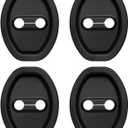 4PCS Upgraded Car Door Latch Guard Cover,Silicone Car Door Lock Cover for Car Door Protector and Noise Reduction,Universal Automotive Exterior Accessories (4 PCS)