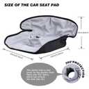 Piddle Pads, Multi-use and Leak Free Lines for Baby Stroller, High Chair & Car Seat, Waterproof Toilet Training Seat Covers for Toddles (Grey (1 Pack))