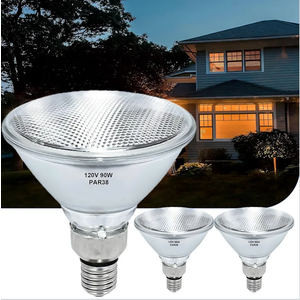 RUCHA PAR38 Flood Light Bulbs 2 Pcs, 90W Equivalent, 120V, E26 Base, 2700K Warm White Light for Indoor and Outdoor